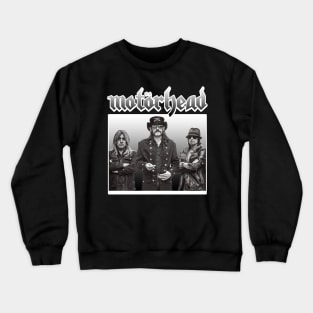 Motorhead Gradient White Crewneck Sweatshirt